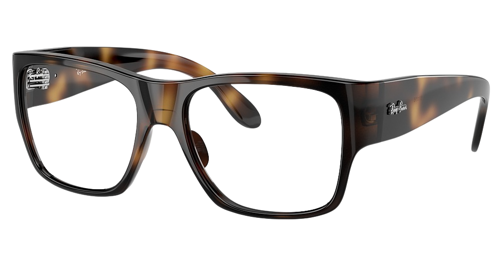 Ray-Ban RY9287V square eyeglasses in Havana