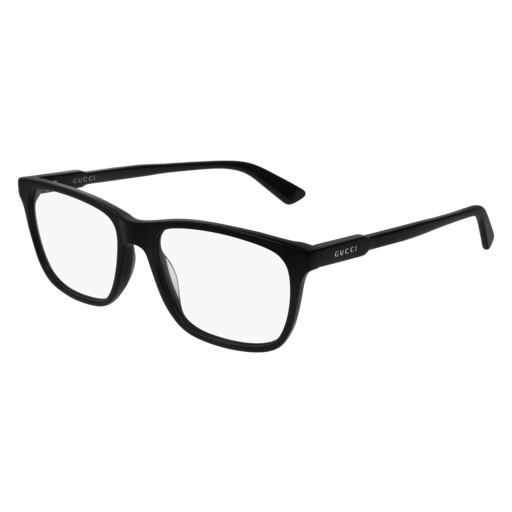 Gucci GG0490O rectangle eyeglasses in Black