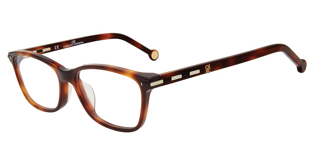 Carolina Herrera VHE848K cateye eyeglasses in Tortoise 0752