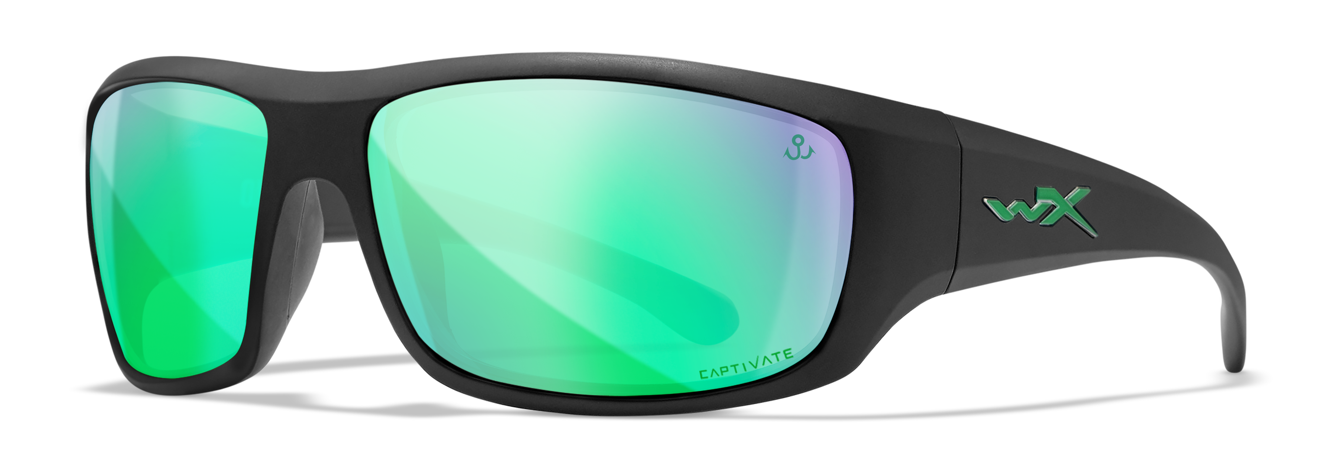 MATTE BLACK / CAPTIVATE POLAR GREEN MIRROR