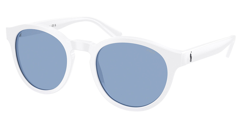 SHINY WHITE / LIGHT BLUE