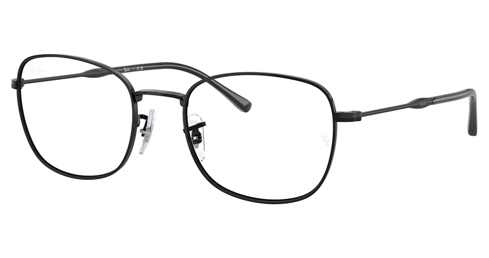 Ray-Ban RX6497 round eyeglasses in Black
