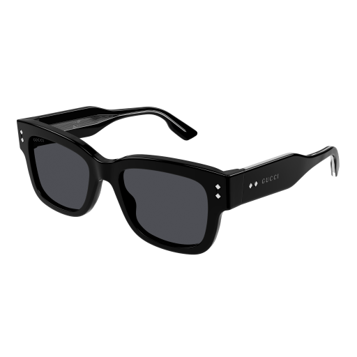 Gucci GG1217S rectangle sunglasses in Black/Grey