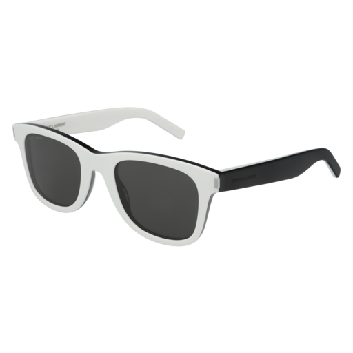 Saint Laurent SL 51 rectangle sunglasses in White