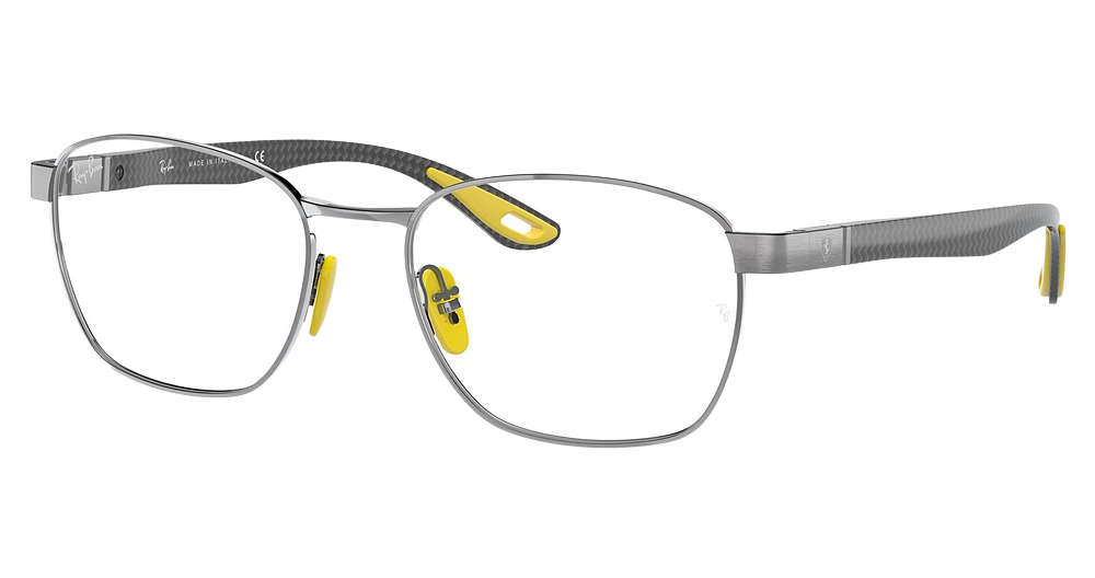 Ray-Ban RX6480M round eyeglasses in Gunmetal
