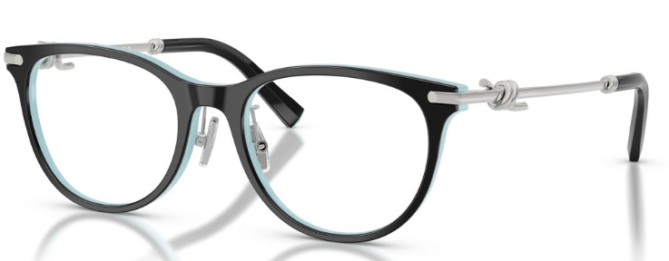 BLACK ON TIFFANY BLUE