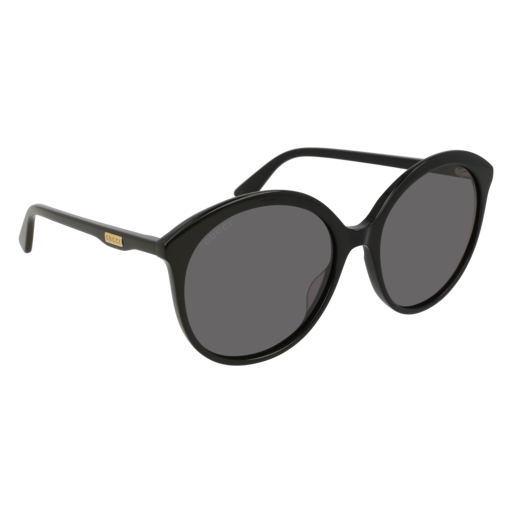 Gucci GG0257S aviator sunglasses in Black
