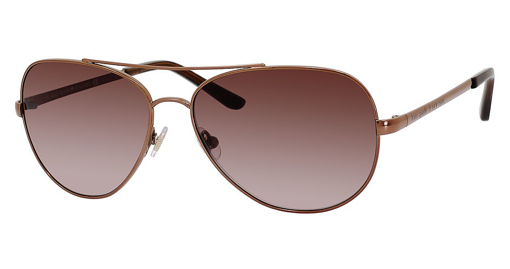Kate Spade Avaline/S Us aviator sunglasses in Brown/Brown Gradient