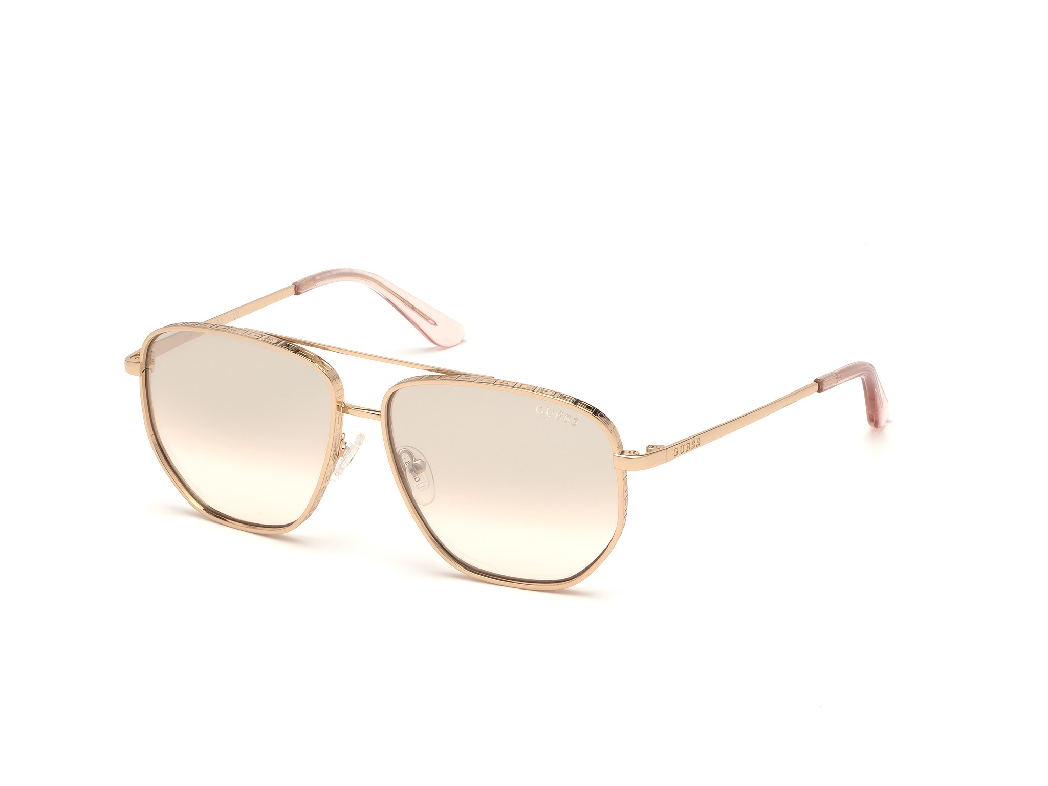 Shiny Rose Gold / Bordeaux Mirror
