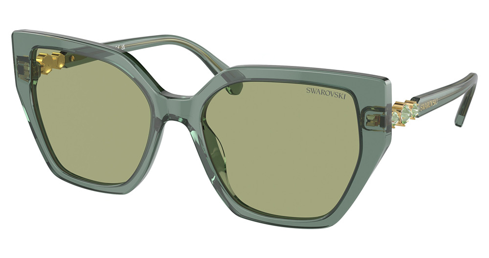 TRANSPARENT GREEN / DARK GREEN