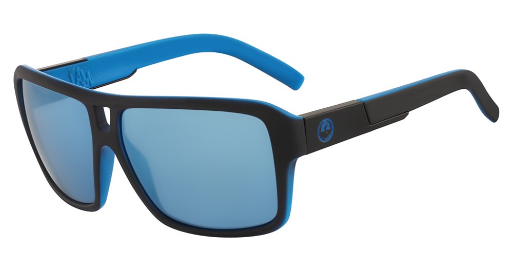 (039) MATTE BLACK/LL SKY BLUE ION