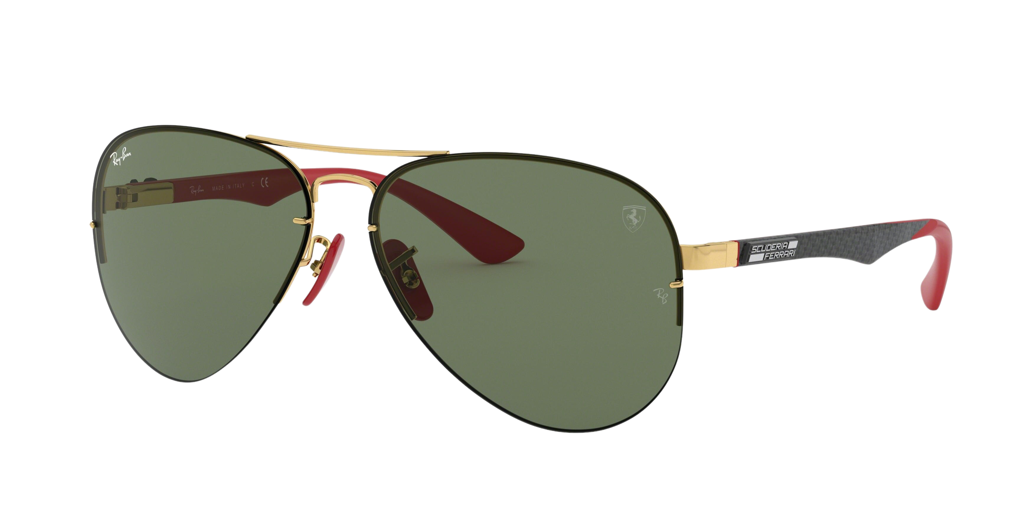Ray-Ban RB3460M round sunglasses in Gold
