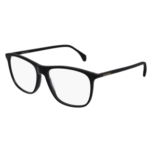 Gucci GG0554O rectangle eyeglasses in Black