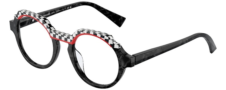 NOIR MIKLI/RED/BLACK WHI