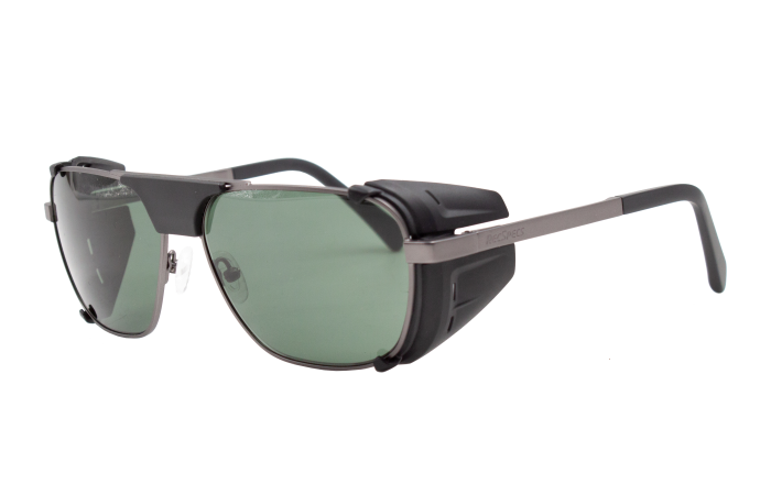 Matte Dark Gunmetal / Green-Gray