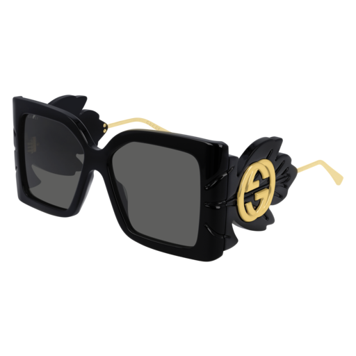 Gucci GG0535S rectangle sunglasses in Black