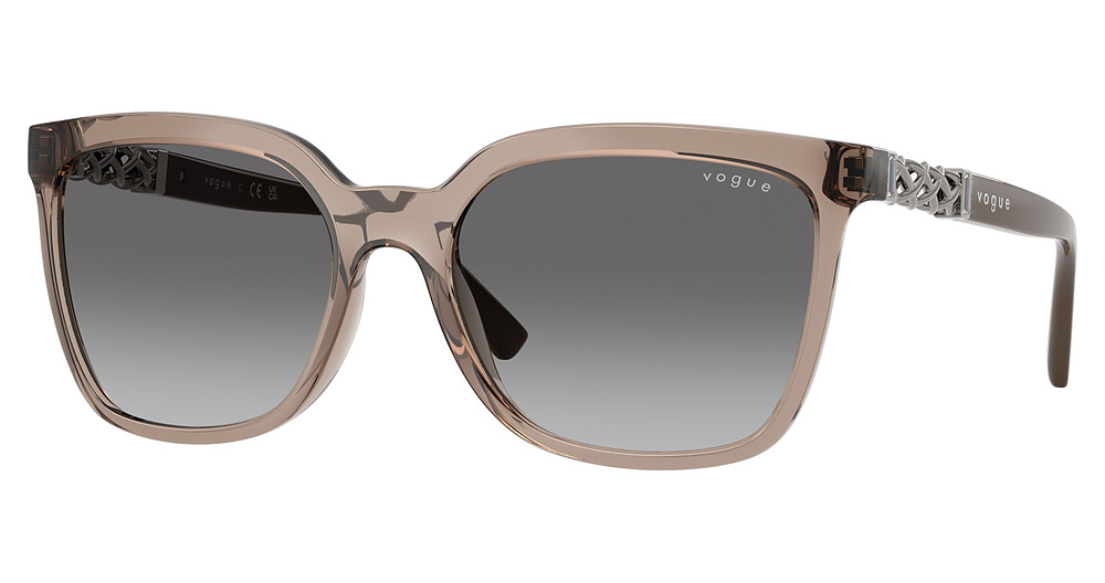 TRANSPARENT BROWN / GRADIENT GREY