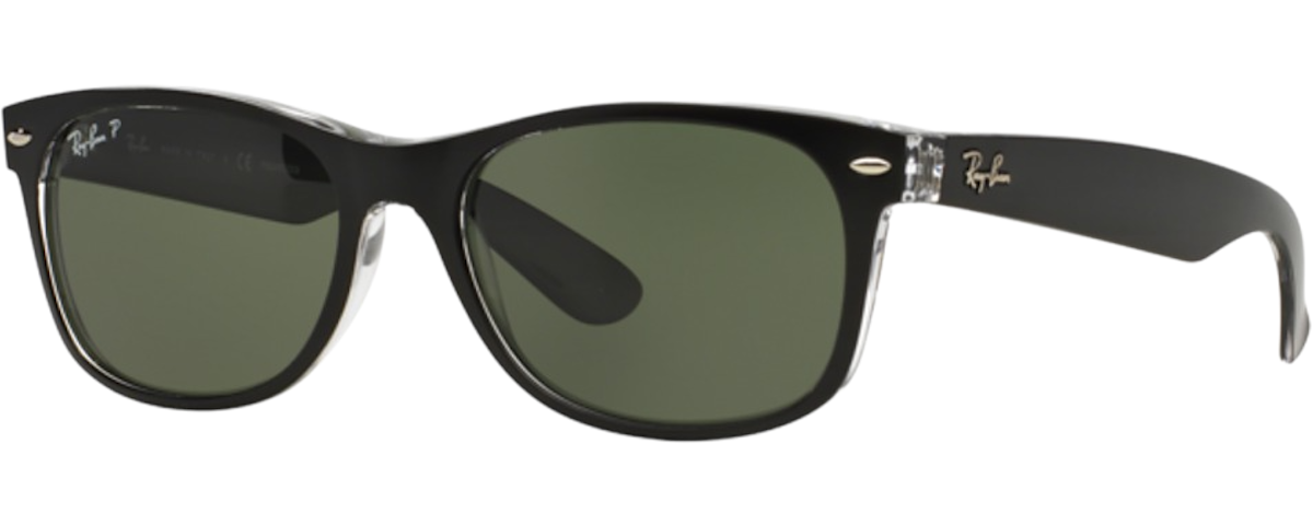 BLACK ON TRANSPARENT / POLAR GREEN