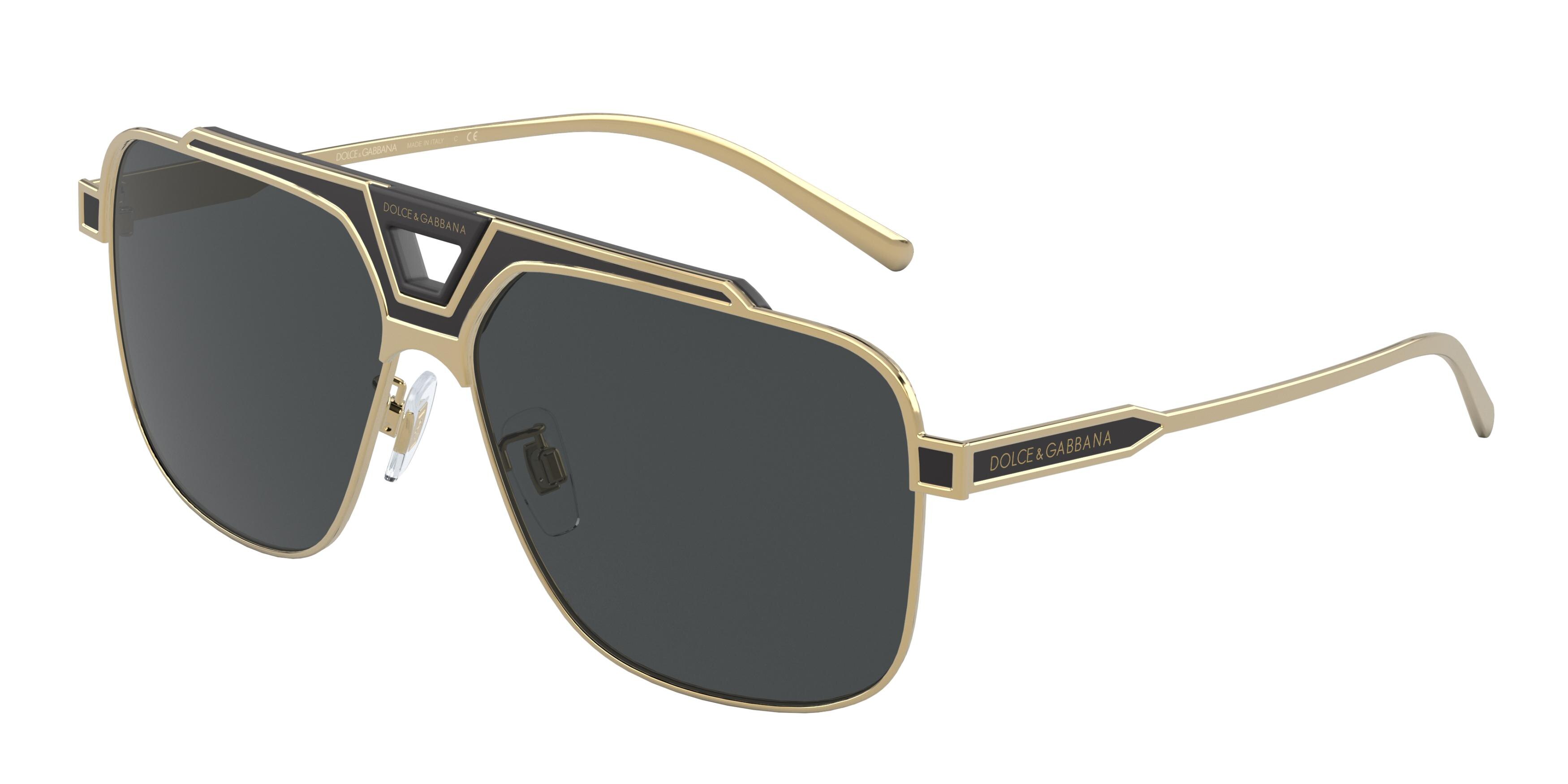 GOLD/MATTE BLACK