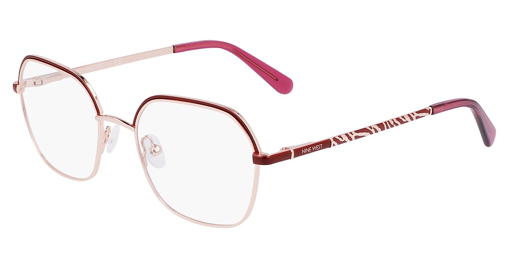 BURGUNDY/ROSE GOLD