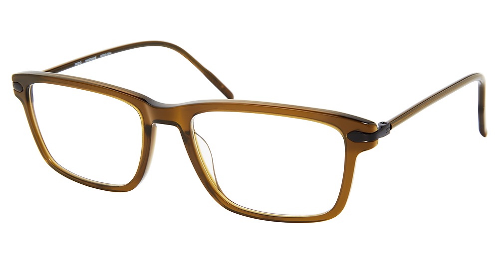 Modo HENRY rectangle eyeglasses in Olive