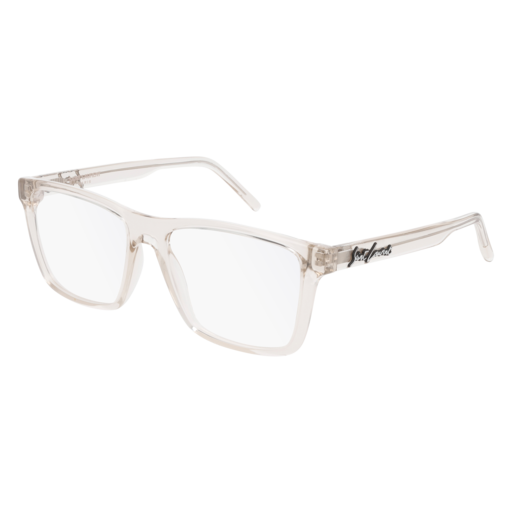 Saint Laurent SL 337 rectangle sunglasses in Beige