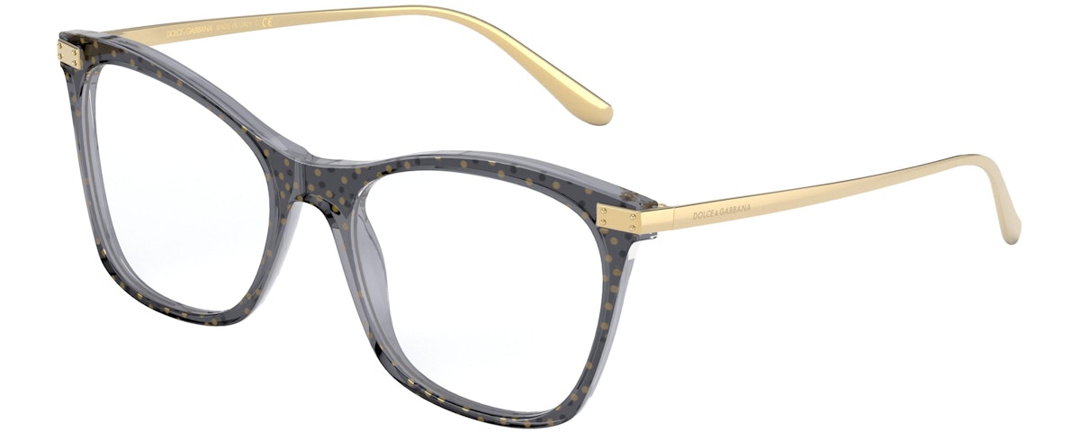 TRANSPARENT BLACK POIS GOLD