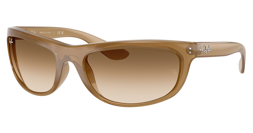 Ray-Ban RB4089 BALORAMA sunglasses in Opal Light Brown/Clear Gradient Brown