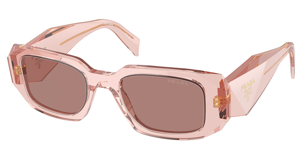 TRANSPARENT PEACH / LIGHT BROWN