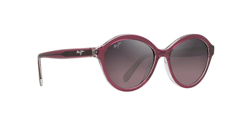 Raspberry with Crystal Interior / Maui Rose