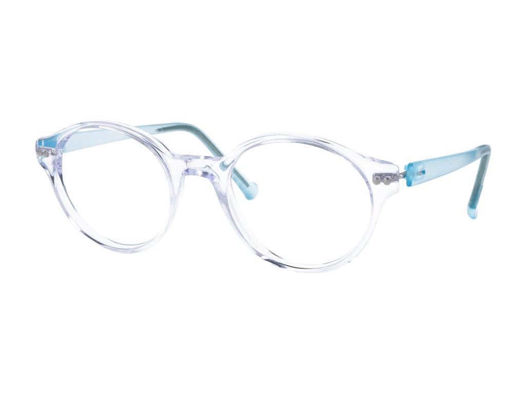 iGreen V4.88 round eyeglasses in Crystal