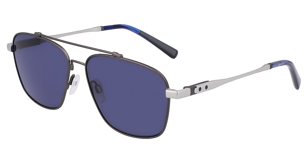 SATIN GUNMETAL/SILVER