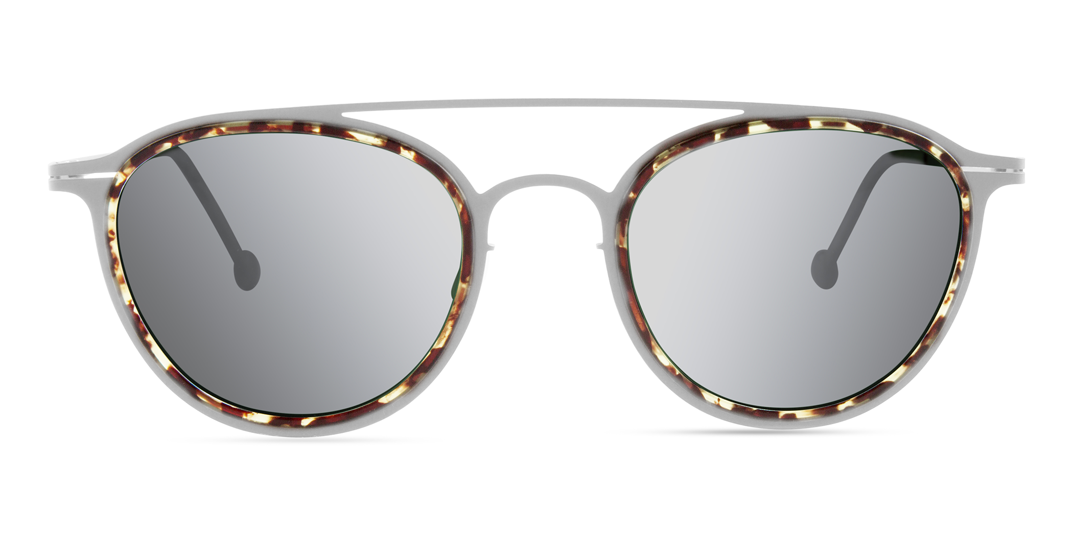 Modo TROTTER cateye sunglasses in Tortoise/Crome