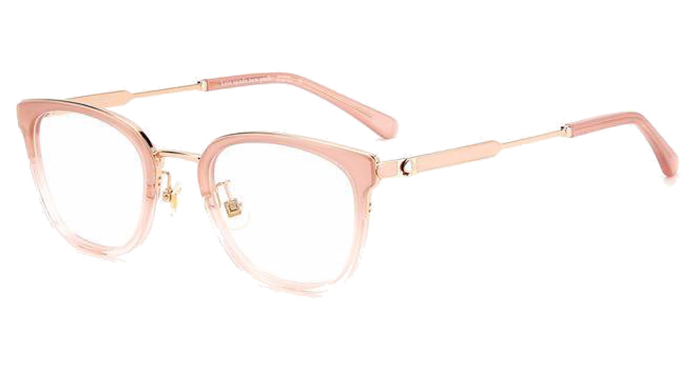 Kate Spade ZHENYA/F rectangle eyeglasses in Pink