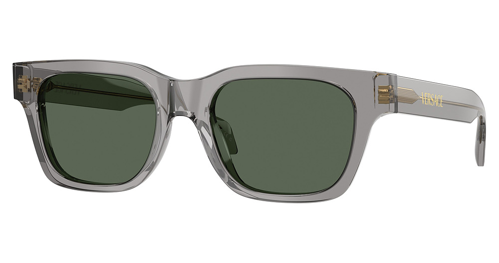 TRANSPARENT GREY / DARK GREEN
