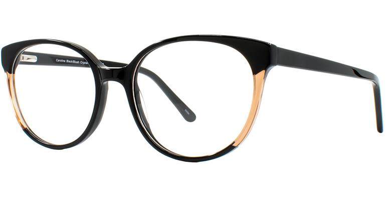 Black/Blush Crystal