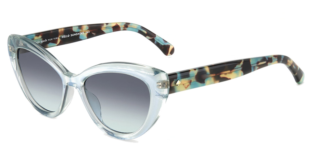 Kate Spade MARLAH/S cateye sunglasses in Green/Grey Green