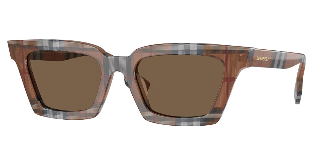 CHECK BROWN / DARK BROWN