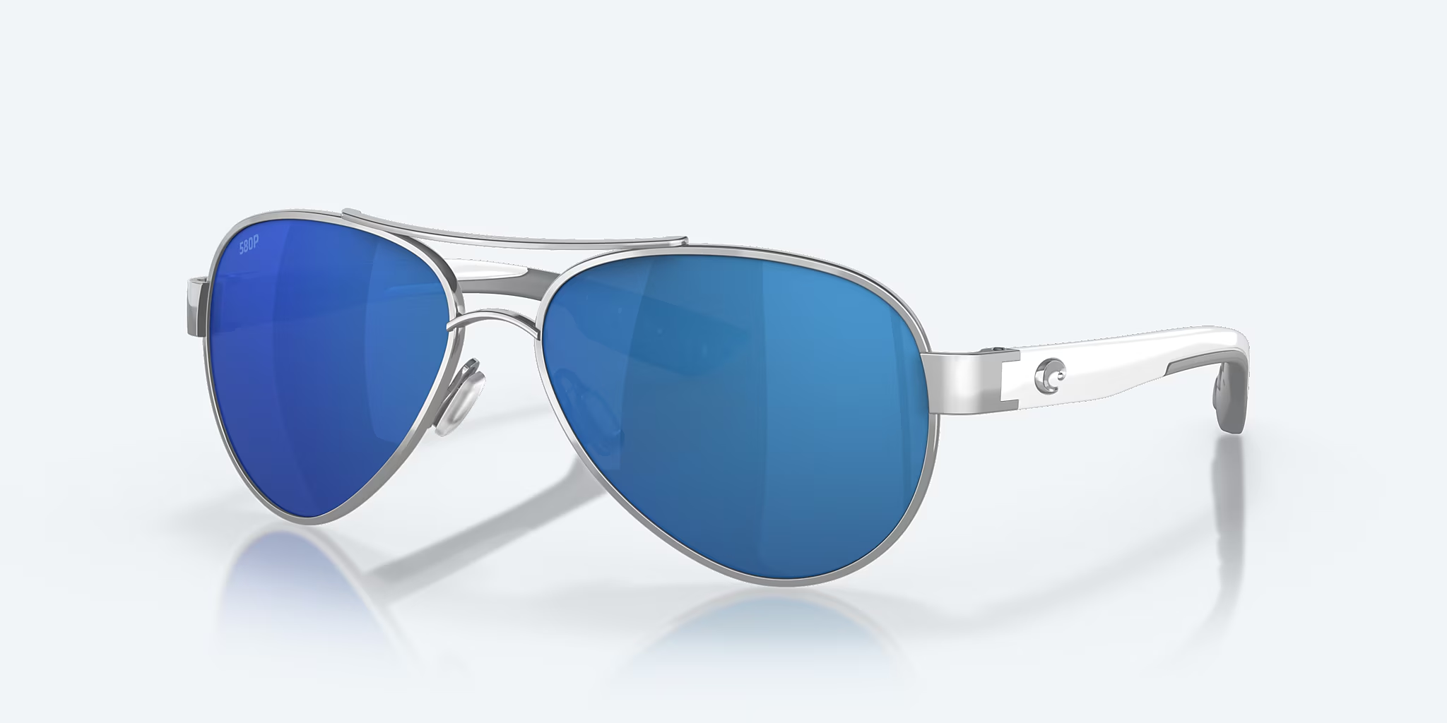 22 GUNMETAL / GRAY BLUE MIRROR 580P