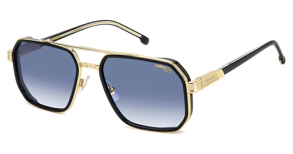 BLK GOLD B / DK BLUE SHADED