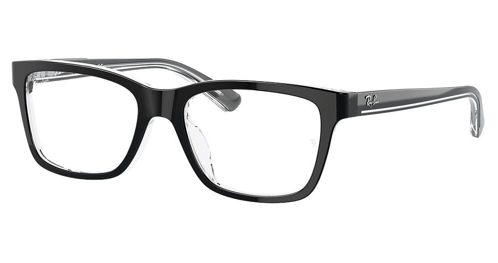BLACK ON TRANSPARENT