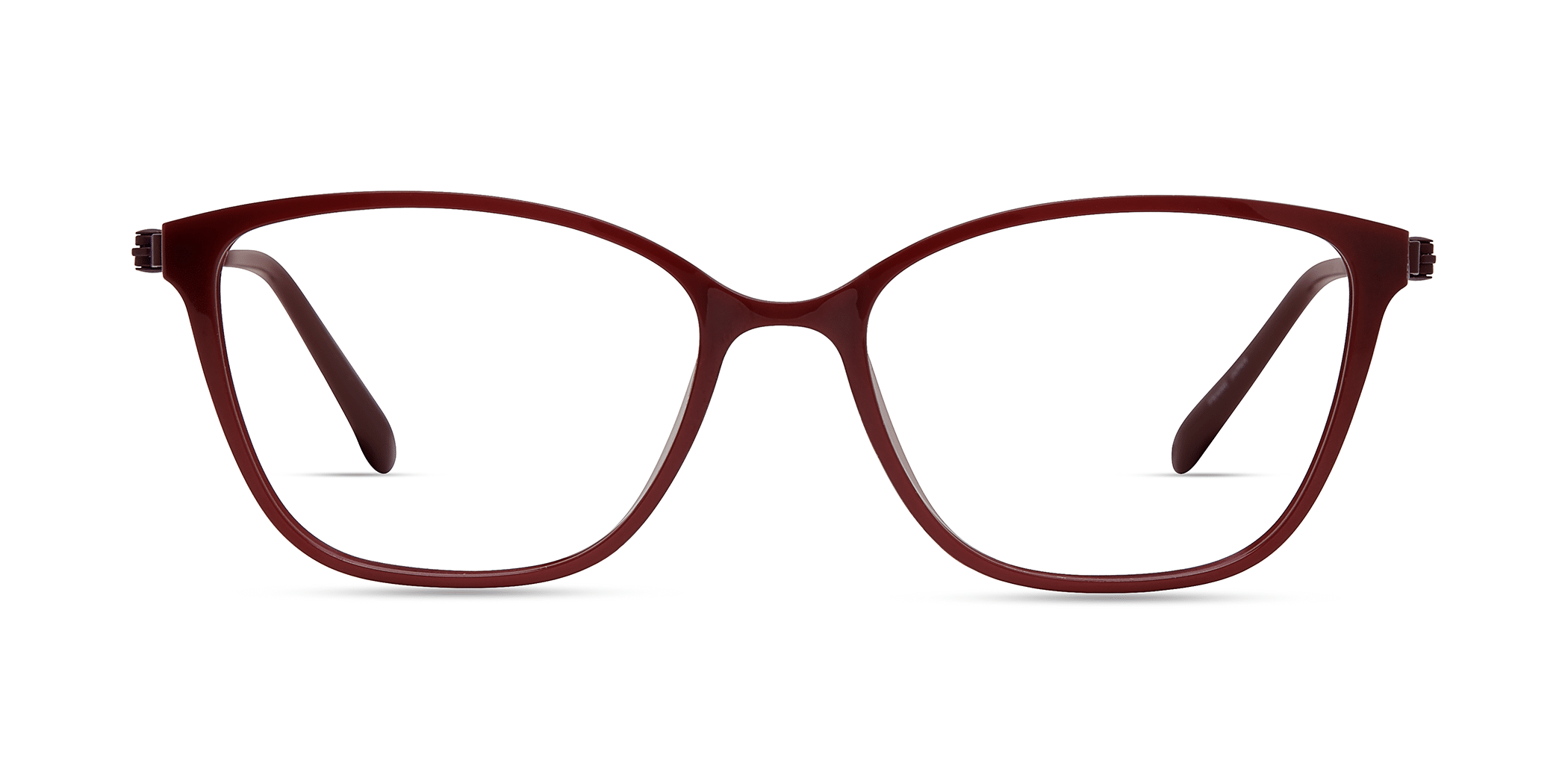 Modo 7024 cateye eyeglasses in Matte Red