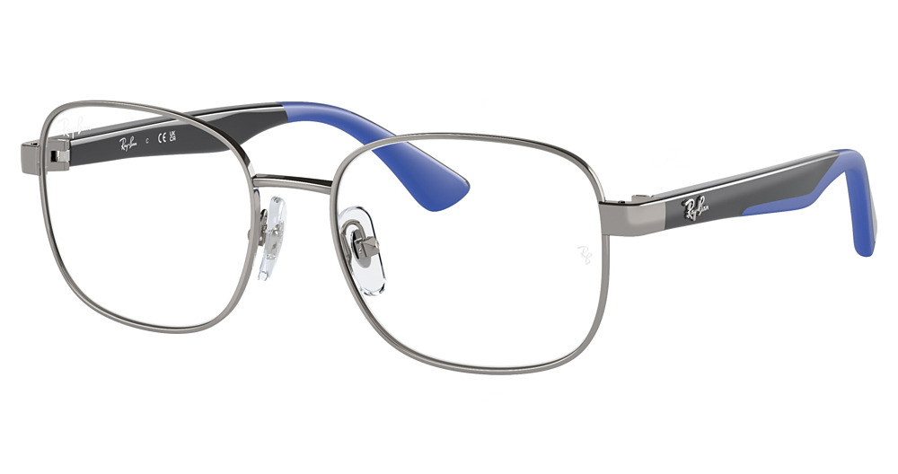 Ray-Ban RY1059 round eyeglasses in Gunmetal