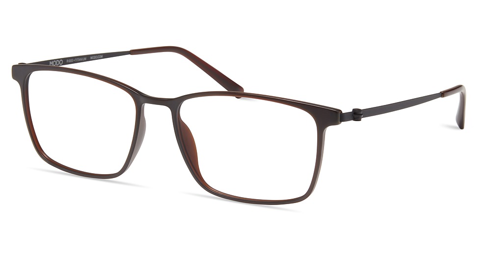 Modo 7025 rectangle eyeglasses in Dark Brown