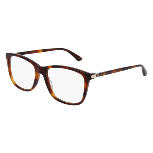 Gucci GG0018O rectangle sunglasses in Havana