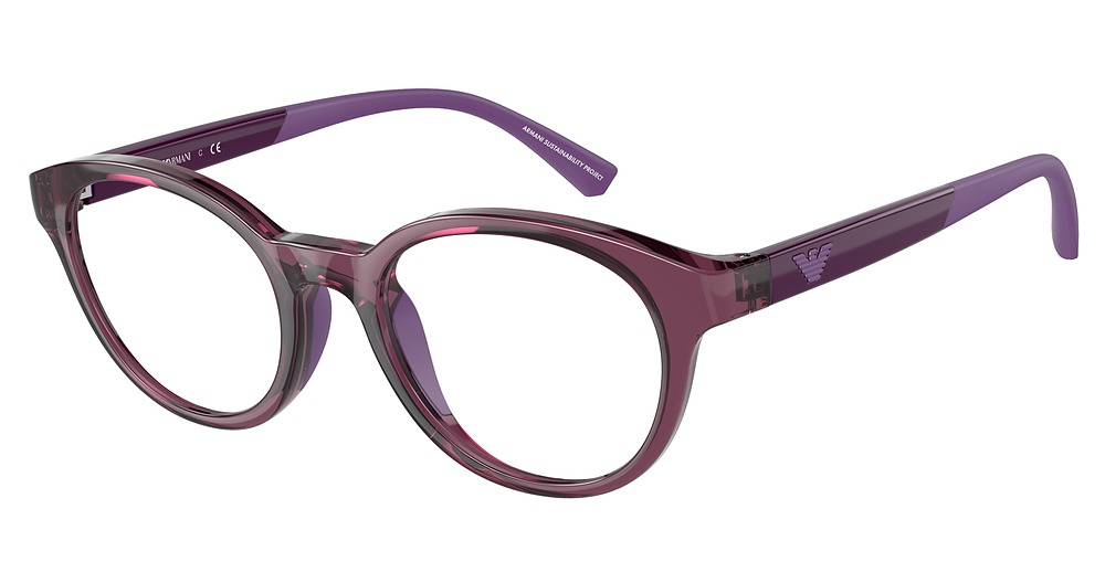 SHINY TRANSPARENT VIOLET