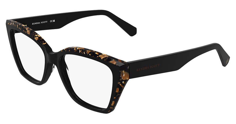 BLACK/TEXTURED BROWN