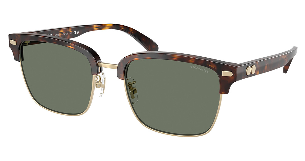 LIGHT GOLD / DARK TORTOI / GREEN SOLID