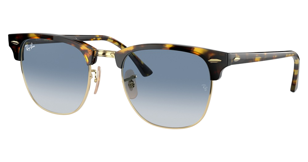 YELLOW HAVANA / CLEAR GRADIENT BLUE