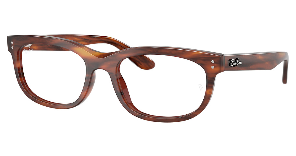 Ray-Ban RX5489 BALORETTE eyeglasses in Striped Havana